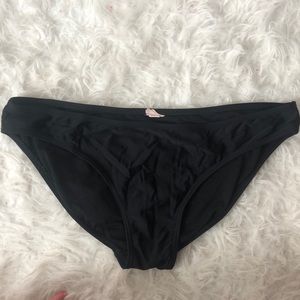 Black bikini bottoms